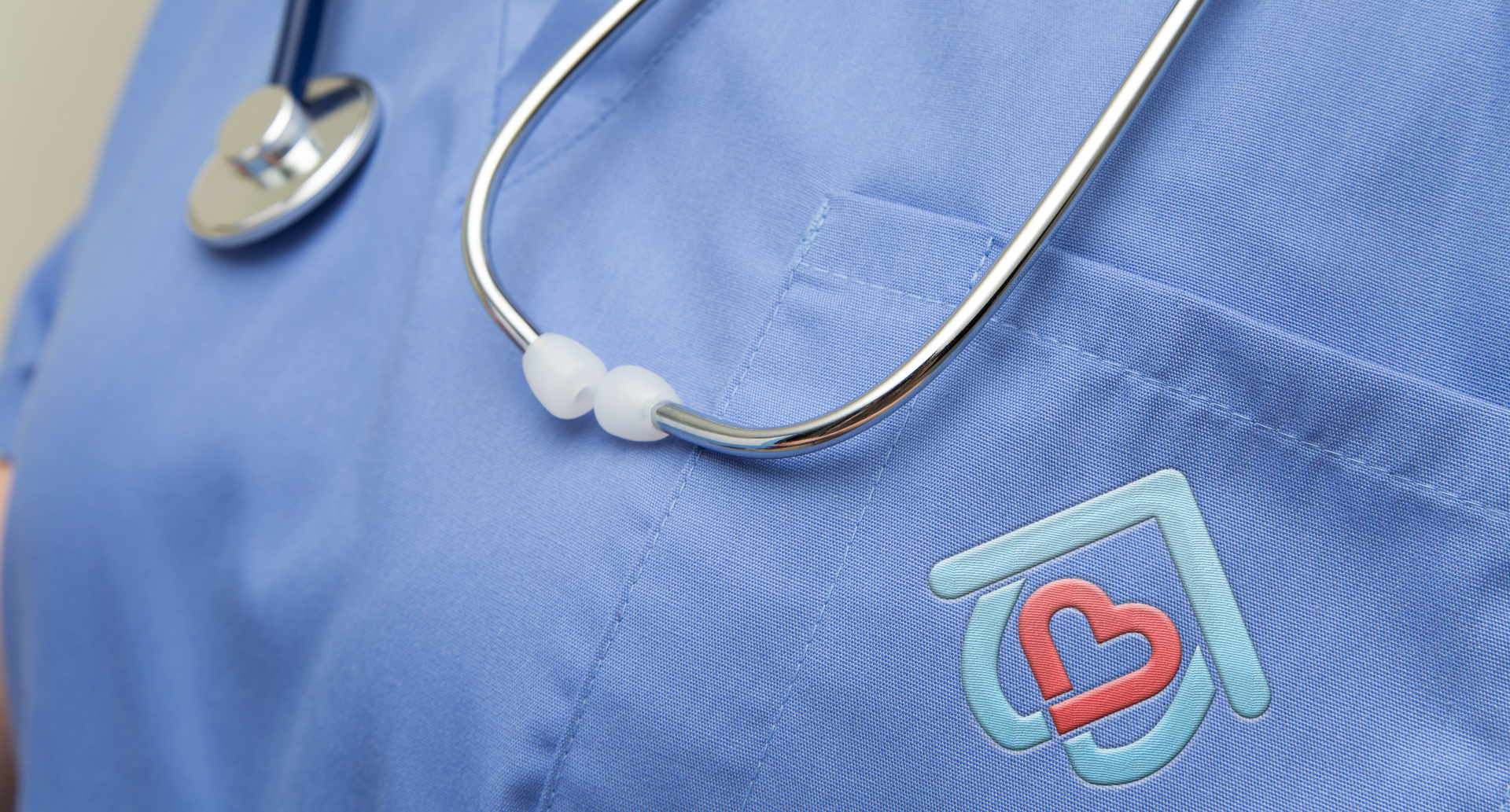 Pictogramme Domiris – identité visuelle pour infirmière à domicile