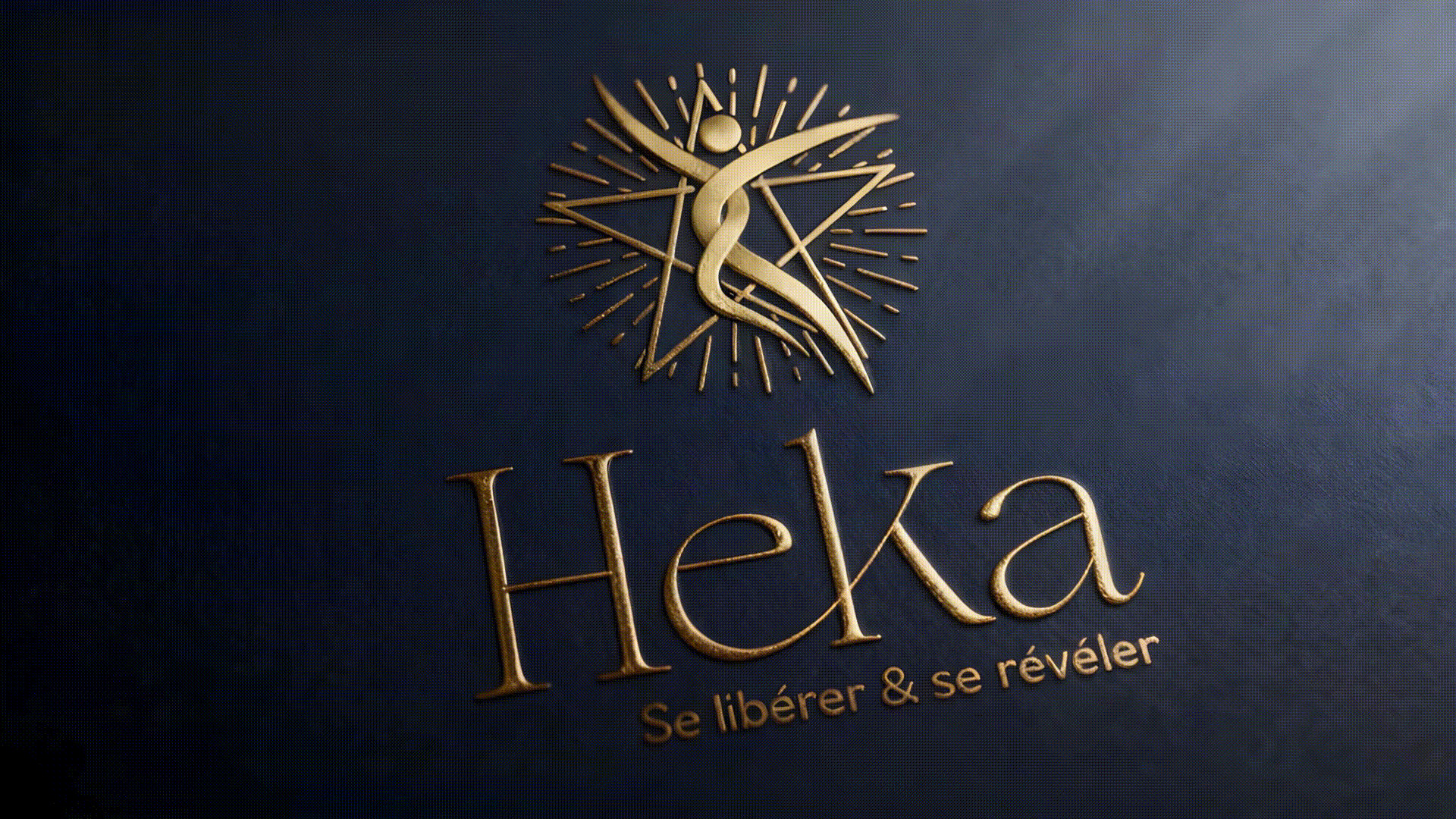 Logo Heka – identité visuelle pour thérapeute en libération émotionnelle